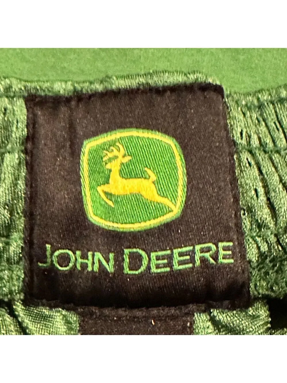 John Deere Toddler 3T Boys 2 Piece Green T-Shirt Mesh Shorts Set Ride Dig Fun